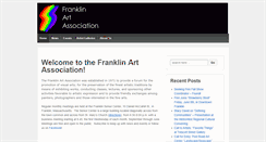 Desktop Screenshot of franklinart.org