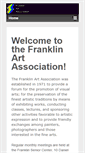 Mobile Screenshot of franklinart.org